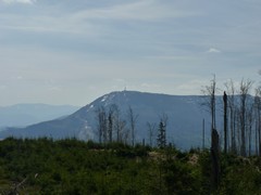 Skrzyczne ze szlaku na B�atni�