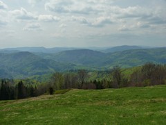 Panorama z polany na B�atniej