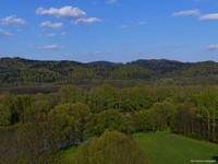 Panorama z zamku w Sanoku