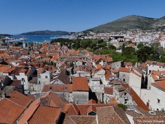 Trogir z wie�y katedry �w. Wawrzy�ca