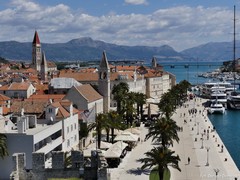 Trogir z twierdzy Kamerlengo