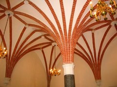 Wn�trza zamku w Kwidzynie - refektarz